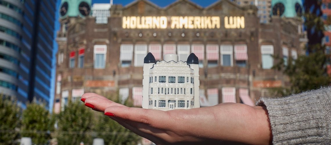 Het nieuwe miniatuur KLM-huisje is Hotel New York